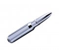 Vms Racing 50 Cal Caliber Chrome Tip Bullet Antenna In Heavy Gauge Cnc Machined Billet Aluminum Short For Gmc Sierra 1500 2500 