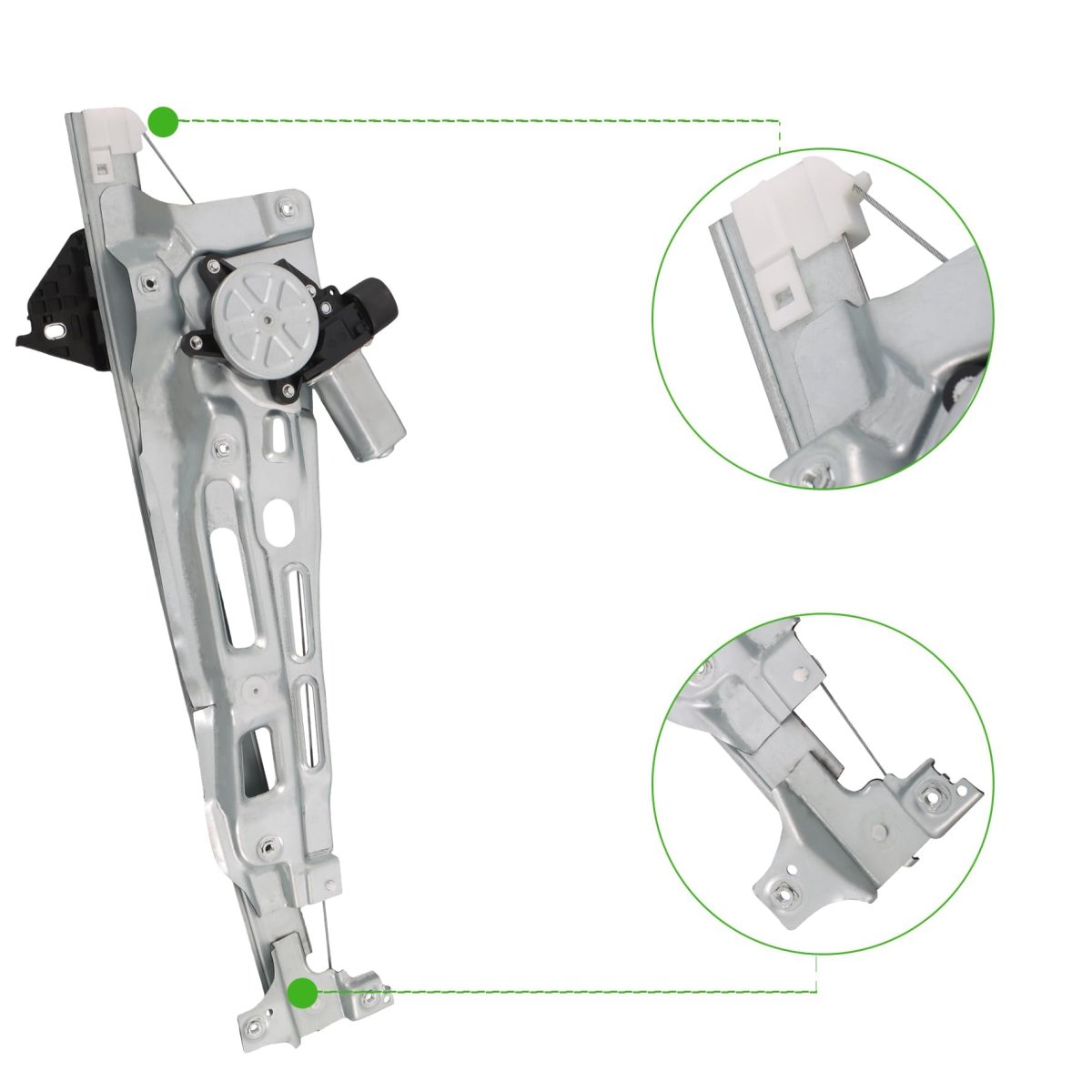 Front Driver Side Power Window Regulator With Motor For Mdx 2007 2013 Replacement 751 032 Wra65327 72250stxa01 Ac1350108