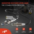 A-premium O2 Oxygen Sensor Compatible With Nissan Altima 2013 2 5l Upstream And Downstream 2-pc Set Replace 226a4ja00a