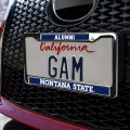Montana State University Alumni Logo Full Size Standard License Plate Metal Frame