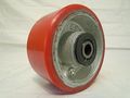 4 X 2 Heavy Duty Polyurethane On Steel Hub Wheel With Roller Bearing Free 1 Bushing 700lb 