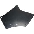 Toyota 4runner Fender Liner Splash Guard Front Driver Side Apron Seal 2003 To 2020 Replaces 5373635150 To1250129 Abs Plastic 