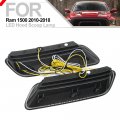 Sequential Led Hood Vent Scoop Lights For 2010-2022 Ram 1500 Lamp Switchback Amber Dynamic Indicator Turn Signal White Drl