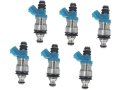 Fuel Injector Kit 6 Piece For 1995-1999 Toyota Avalon 3 0l V6 1998-1999 Models Excluding California Emissions 