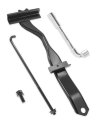 74404-35140 Battery Hold Down Kit For Toyota 4runner 1996-2002 Tacoma 1995-2004 Mounting Bracket With J-bolt Wrench And Nuts 