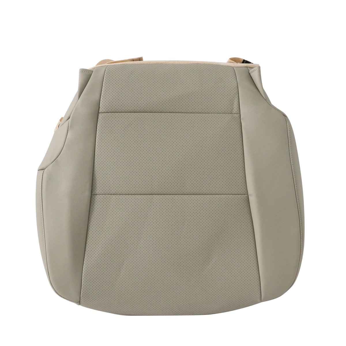 Front Driver Side Lower And Top Perforated Leather Seat Cover Tan For Acura Rdx 2007 2008 2009 2010 2011 2012