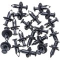 Rexka 20pcs 8mm Hole Fender Liner Bumper Cover Grille Rocker Molding Retainer Clips 11561878 For Gm Various Buick Cadillac