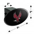 North Carolina Central Secondary Oval Tow Trailer Hitch Cover Plug Insert