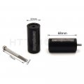 Httmt Mt325-001- Custom 3 Long Billet Bar Ends Compatible With 1999-2019 Suzuk Hayabusa Gsxr1300 Black