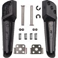Tcmt Rear Motorcycle Footpeg Footrest Fits For Kawasakia Zx6r Zx636 1998-2023 Zx14 2006-2013 Z750 2004-2012 Zx10r 2004-2020 