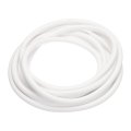 Silicone Foam Seal Weather Strip 6mm 1 4 Inch 2 5m 8ft Sponge Rubber Cord Solid White