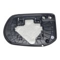 Spieg Passenger Side Mirror Glass Replacement For Honda Civic 2006-2011 Heated W Back Plate Rh