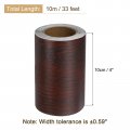 Uxcell Wood Grain Tape 4 X33 Ft Self Adhesive Repair Patch For Baseboards Doors Floor Furniture Home Decor Rose