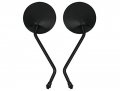 2 X Motorcycle Motorbike Outside Rear View Left Right Side Mirrors Fit For Honda Xl80 Xl80s Mb5 Tlr200 Xl100 Xl100s