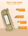 Ocpty Left Driver Side Tan Beige Sun Visor Without Sunroof Fit For 2006 2007 2008 2009 2010 Honda Civic 83280-sna-a01zb