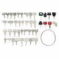 Usonline911 Premium 42 Heavy Equipment Construction Ignition Key Set For Doosan Daewoo F900 F900 Excavator Bobcat E80