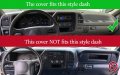 Dash Cover Mat Custom Fit For 1995-1996 Chevy Chevrolet Silverado C1500 C2500 C3500 K1500 K2500 K3500 Tahoe Suburban Gmc Sierra