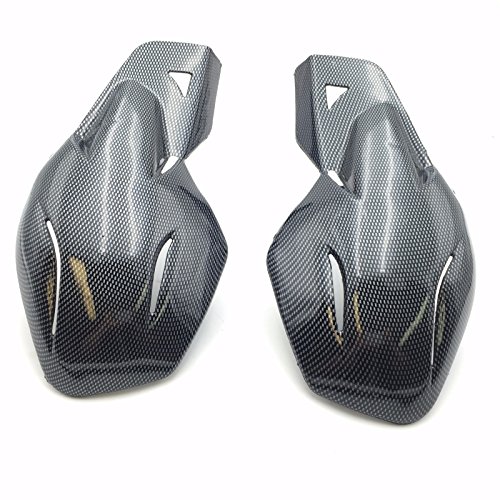 Carbon Fiber Hard Plastic Reinforced Hand Guards 7 8 22mm For Snowmobile Polaris Rmk Ski-doo Sno Pro Vector Phaser Indy Suzuki