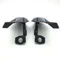 Carbon Fiber Hard Plastic Reinforced Hand Guards 7 8 22mm For Snowmobile Polaris Rmk Ski-doo Sno Pro Vector Phaser Indy Suzuki