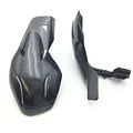 Carbon Fiber Hard Plastic Reinforced Hand Guards 7 8 22mm For Snowmobile Polaris Rmk Ski-doo Sno Pro Vector Phaser Indy Suzuki