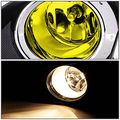 Fl-ztl-235-am Fog Light Assembly Set With Switch For 09-10 Corolla 4 Door Sedan Amber Halogen Driver And Passenger Side Lights 