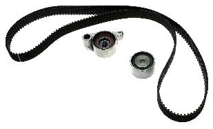 Powergrip Premium Timing Belt Component Kit Tck257a With Tensioner And Idler For Domestic Import Vehicles