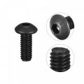 Uxcell M4x12mm Hex Socket Button Head Cap Bolts Screws Alloy Steel 100pcs