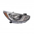 Hyundai Accent Headlight Assembly 2012 2013 2014 Passenger Side Hatchback Halogen For Hy2503163 92102-1r010 