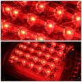 Compatible With Chevy Silverado Gmt800 4pc Pair Of Black Clear Corner Headlight Chrome Lens Led Tail Light