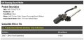 Left Driver Side Power Running Board Motor Compatible With 2007-2014 Ford Expedition 119 Inch Wheelbase