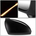 Auto Dynasty Ma1321218 Factory Style Passenger Right Side Mirror Manual Folding Power Adjust Heated Glass Turn Signal