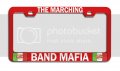 The Marching Band Mafia Italian Italy Rd Auto Metal License Plate Frame Tag Holder T25 