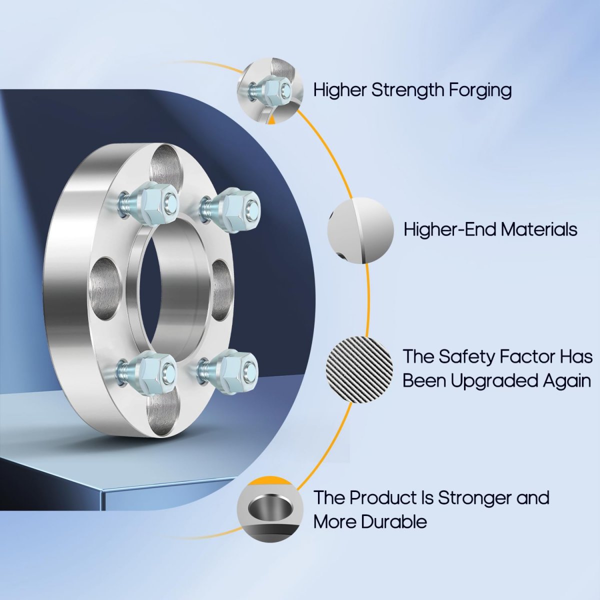 2pcs 1 Inch 25mm Wheel Spacers Lug 5x4 75 To 5x120 65 With 12x1 5 Studs Fits For Corvette Camaro S10 S15 Jimmy