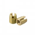Uxcell Self Tapping Threaded Inserts M3 M5x6mm 45 Carbon Steel Repairing Nuts 40pcs
