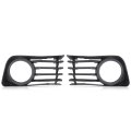 G-plus Fog Light Cover Grille Grill Compatible With Toyota Prius 2004 2005 2006 2007 2008 2009 Hole Front Bumper Lamp 