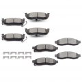 Aintier Automotive Replacement Brake Pads Front Rear Fit For Nissan Armada 2005-2006 For Pathfinder 2004