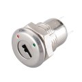 Baomain 0 43 On Off Keylock Switch 2 Positions 11mm Mouting Hole Size Keyswitch With Keys Bm-s1203 Pack Of 10