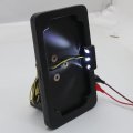 Xkh- Motorcycle Footpeg Side Mounted Led License Plate Bracket Compatible With Honda Cbr600 900 929 954 1100 B00y44i74o