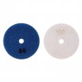 Uxcell 3-inch Diamond Wet Polishing Pad 50 And 100 Grit For Concrete Marble 20pcs