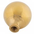 Polished Brass Ball Bed Post Finials Diameter 2 Replacement Hardware In Antique Or Modern Styles Ua-763-bpb 1