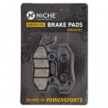 Niche Brake Pad Set For Kawasaki Klr650 43082-0080 43082-0060 Front Rear Organic
