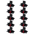 10-pack Calculator Ink Ribbon Replacement For Ir-40t Cp13 Mp-12d Pr42 Used Casio Hr-100tm Hr-150tm Hr-170rc Sharp El-1750v 