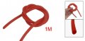 Uxcell 3mm Inner Dia 1m Length Red Silicone Vacuum Hose Tubing