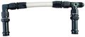 Fragola 920003-bl Black Size -8 X 7 8-20 Dual Inlet 4150 Fuel Line Kit 