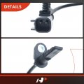 A-premium Abs Wheel Speed Sensor Compatible With Tesla S 2012-2016 Rear Driver Side