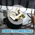 Hqrp 4-pack Refrigerator Overload C Protector Compressor Replacement For Kenmore 9569292901 79568274900 79568279900 79575554401
