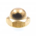 Prime-line Acorn Cap Nuts 5 16 In -18 Solid Brass 10 Pack 