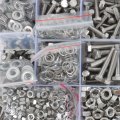 1640 Pieces Hexagon Screw Nut And Washer Set M4 M5 M6 Stainless Steel 304 Bolts Assortment Kit With Storage Box For Machinery 