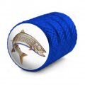 Lake Trout Fishing Valve Stem Caps For Tire Rim Wheel Aluminum Blue