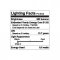 Ge Relax 4-pack 60 W Equivalent Dimmable Soft White A19 Led Light Fixture Bulbs